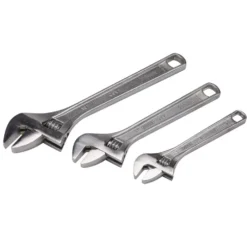 Adjustable Wrench Set (3 Piece)