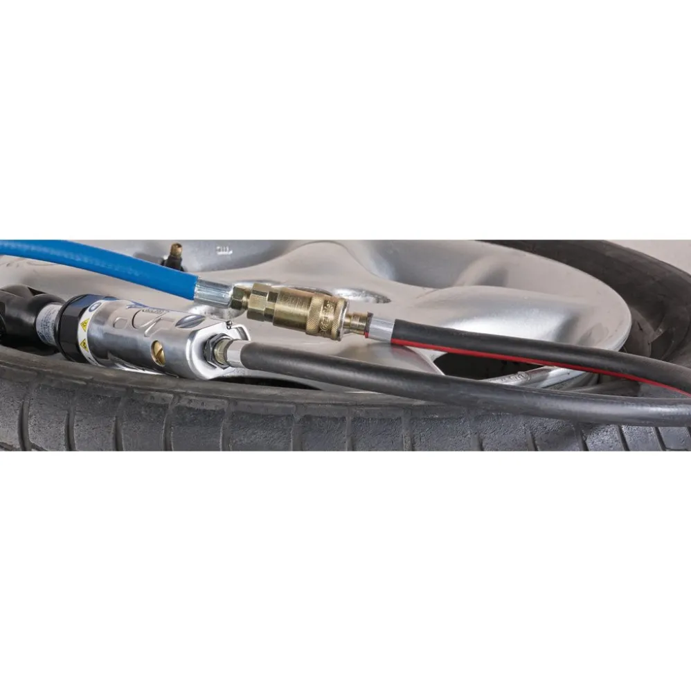 Air Line Whip Hose, 600mm, 3/8" BSP