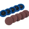 Aluminium Oxide Sanding Discs, 50mm, 180 Grit (Pack of 10)