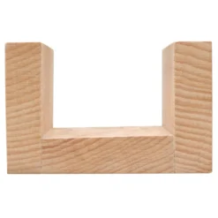 Beechwood Mitre Box, 225 x 70 x 50mm