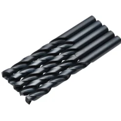 Black HSS Drill Bit, 9 x 125mm (Pack of 5)