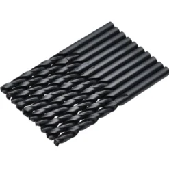 Black HSS Drill Bit, 8 x 117mm (Pack of 10)