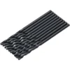 Black HSS Drill Bit, 1.5 x 43mm (Pack of 10)