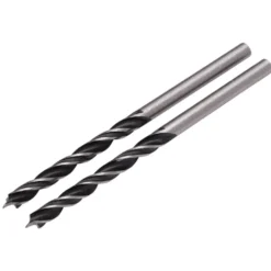 Brad Point Drill Bit, 4 x 75mm (Pack of 2)