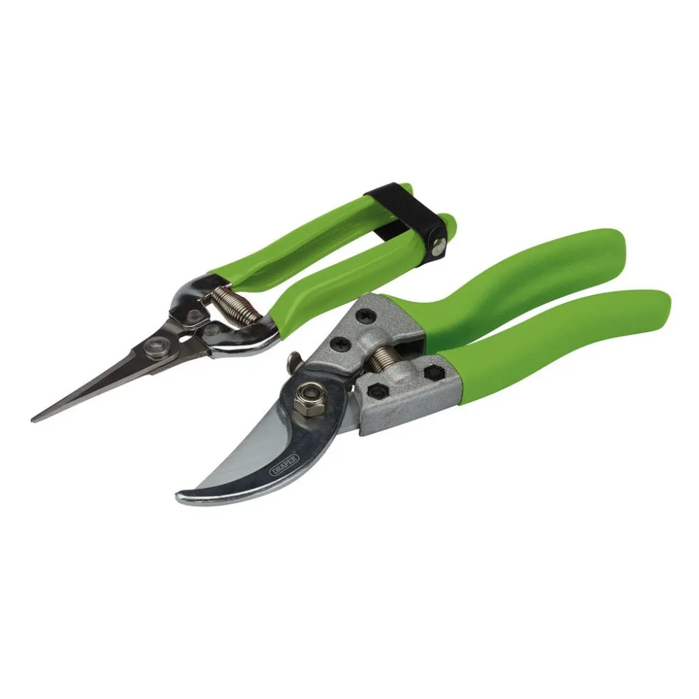 Bypass Pruner and Flower Shear Set (2 Piece)