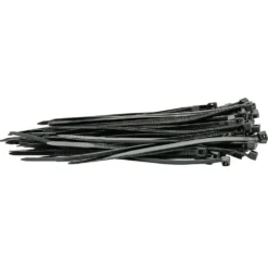 Cable Ties, 2.5 x 100mm, Black (Pack of 100)