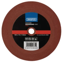 Ceramic Grinding Disc, 105 x 10 x 7.5mm
