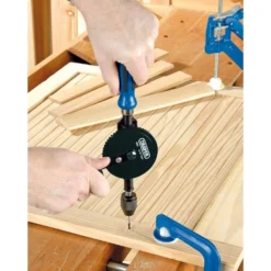 Chuck Double Pinion Hand Drill, 8mm/5/16