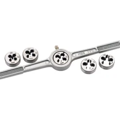 Circular Metric Die and Holder Set (6 Piece)