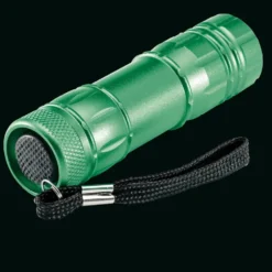 COB LED Aluminium Hand Torch, 3W, 85 Lumens, 3 x AAA Batteries Supplied