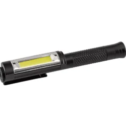 COB LED Rechargeable Aluminium Pen Torch, 5W, 400 Lumens