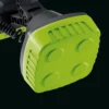 COB LED Rechargeable Work Light, 10W, 1,000 Lumens, Green, 2 x 2.2Ah Batteries