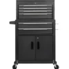 Combined Roller Cabinet and Tool Chest, 6 Drawer, 24"