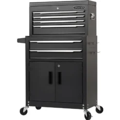 Combined Roller Cabinet and Tool Chest, 6 Drawer, 24