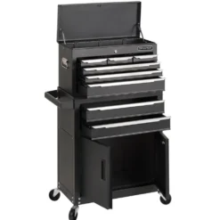 Combined Roller Cabinet and Tool Chest, 8 Drawer, 24