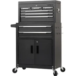 Combined Roller Cabinet and Tool Chest, 8 Drawer, 24