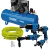 Compressor & Air Tool Kit, 150L