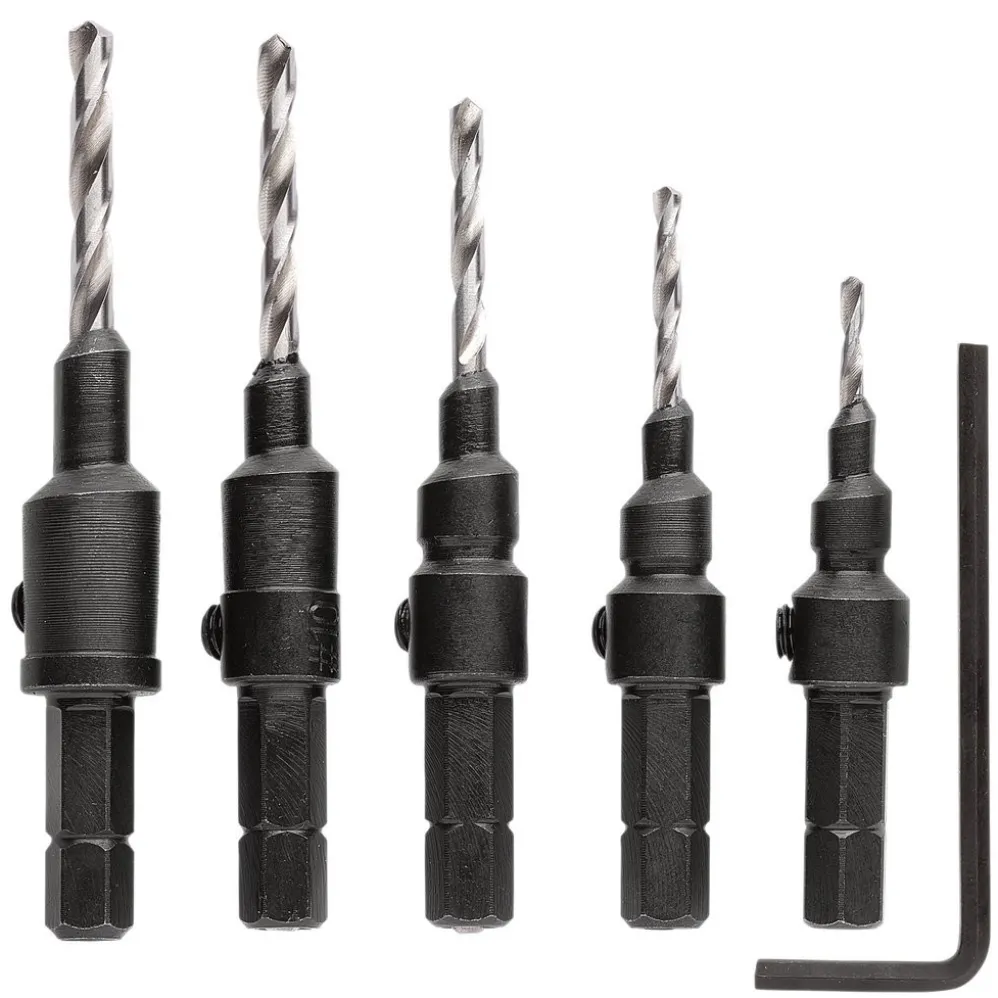 Countersink Bit Set (5 Piece)