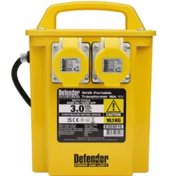 Defender E203010 3kVA Portable Transformer, 16A