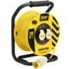 Defender E86500 110V Industrial Cable Reel, 1.5mm², 16A, 50m