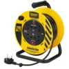 Defender E86465 230V 4-Way Light Industrial Cable Extension Reel, 20m
