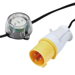 Defender E89355 120W Heavy Duty LED Encapsulated Festoon String Lights, 50m