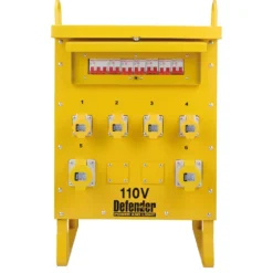 Defender ZE210027 110V 10kVA 3-Phase Transformer, 16A/32A