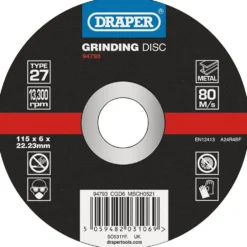 DPC Metal Grinding Disc, 115 x 6 x 22.23mm