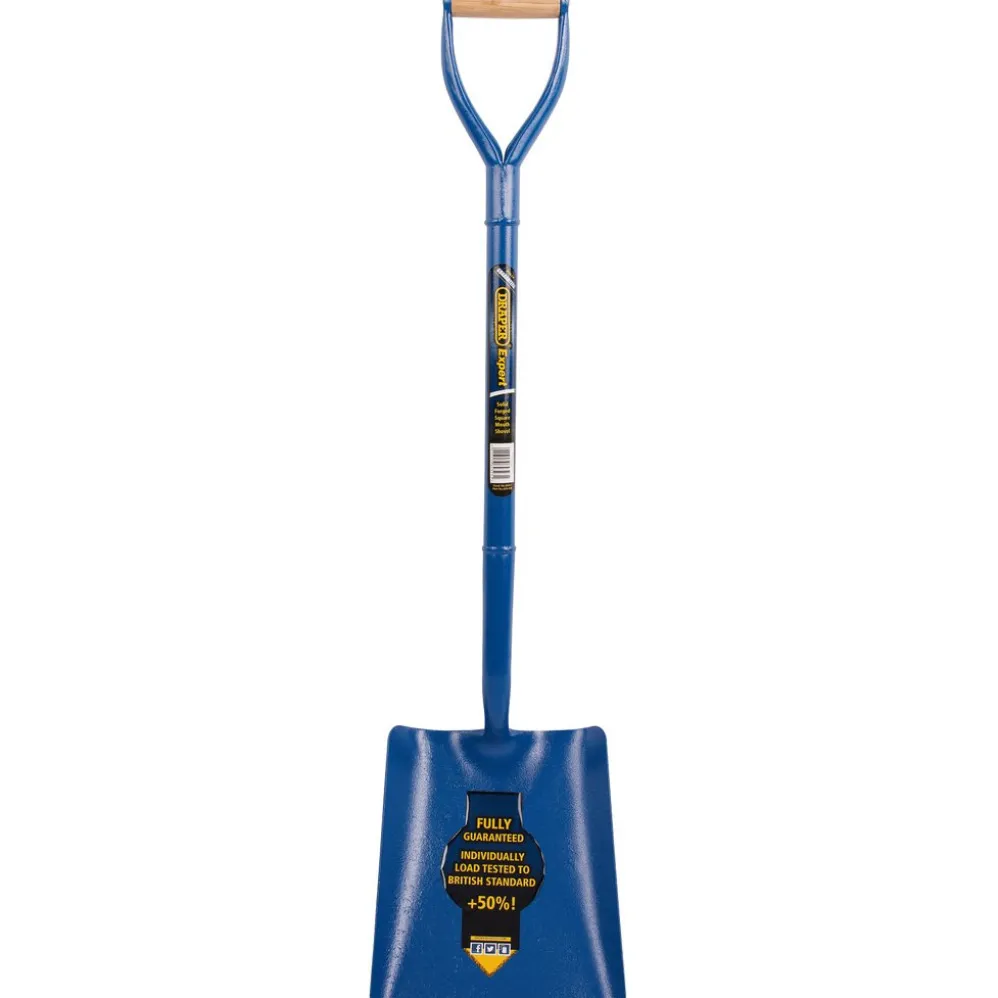 Draper Expert All Steel Contractors Square Mouth Shovel