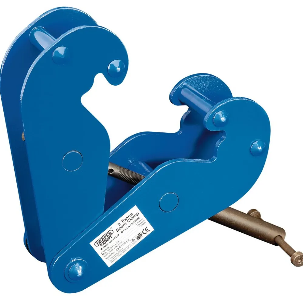 Draper Expert Beam Clamp, 3 Tonne