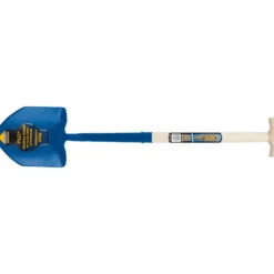 Draper Expert Contractors Round Mouth Shovel with Ash Shaft and T-Handle