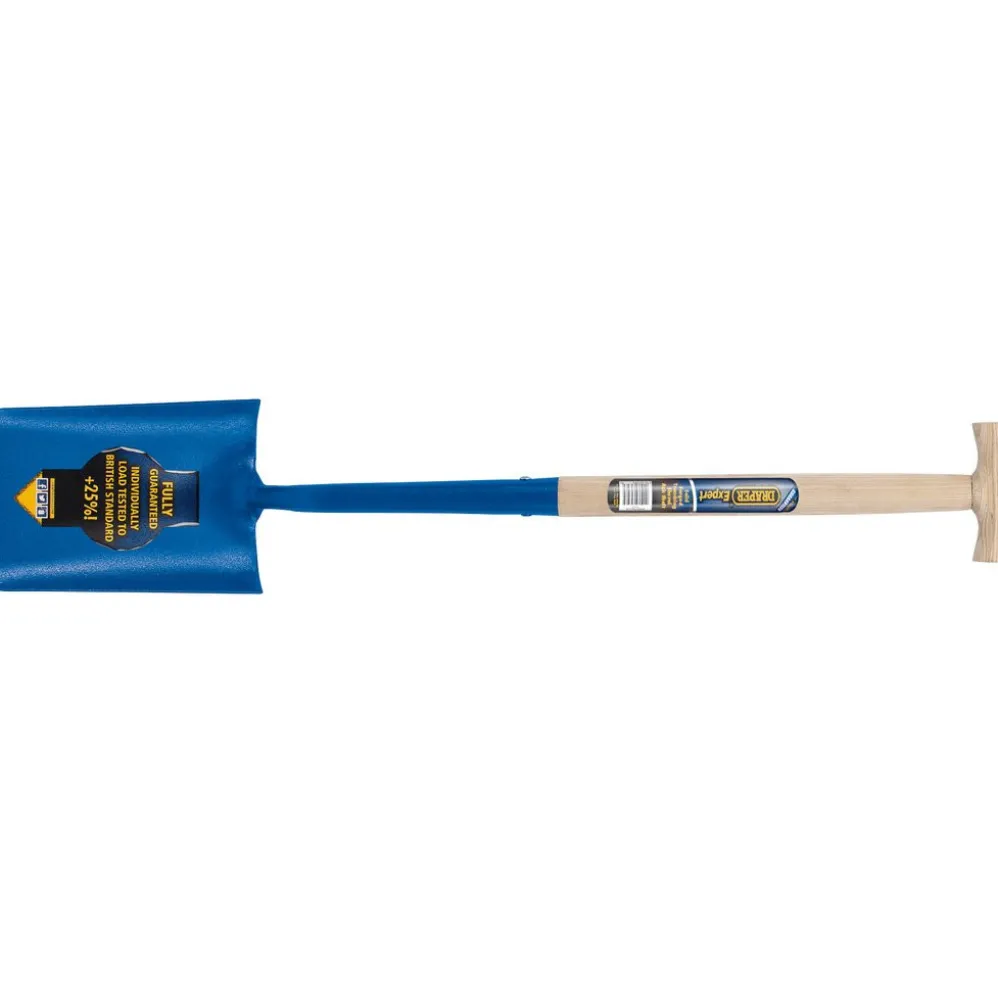 Draper Expert Contractors Trenching Shovel with Ash Shaft and T-Handle