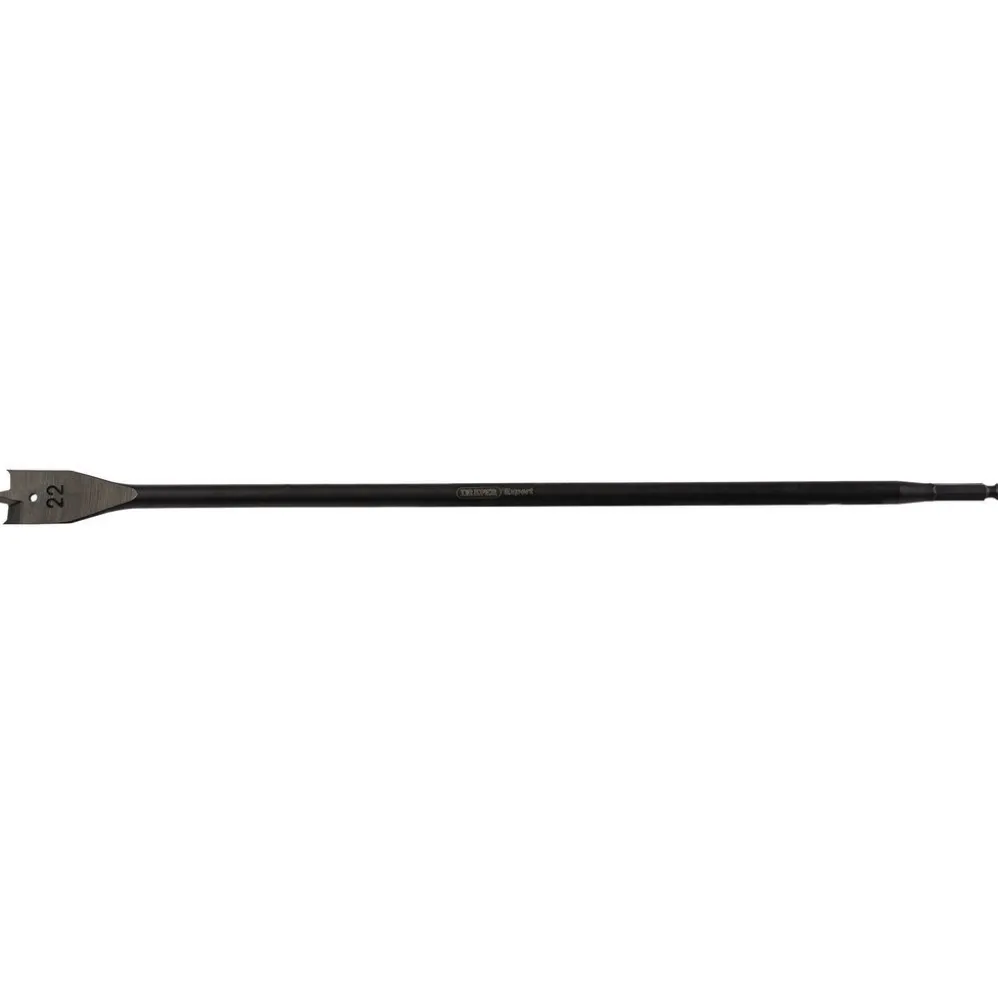 Draper Expert Extra Long Flat Wood Bit, 22 x 405mm