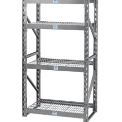 Draper Expert Heavy Duty Steel 4 Shelving Unit, 1040 x 610 x 1830mm