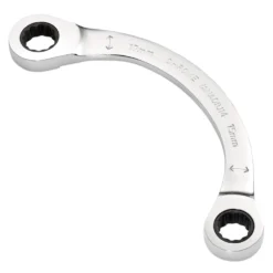 Draper Expert HI-TORQ® Double Ring Ratchet Half Moon Spanner, 15 x 17mm