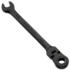 Draper Expert HI-TORQ® Metric Flexible Head Ratchet Combination Spanner, 9mm, Black