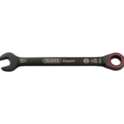Draper Expert HI-TORQ® Metric Ratchet Combination Spanner, 17mm, Black