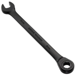 Draper Expert HI-TORQ® Metric Ratchet Combination Spanner, 9mm, Black