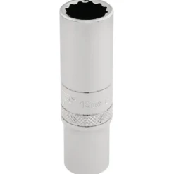 Draper Expert HI-TORQ® 12 Point Deep Socket, 3/8" Sq. Dr., 13mm