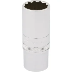 Draper Expert HI-TORQ® 12 Point Deep Socket, 3/8" Sq. Dr., 19mm
