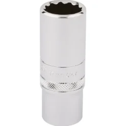 Draper Expert HI-TORQ® 12 Point Deep Socket, 3/8" Sq. Dr., 17mm