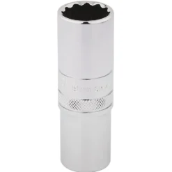 Draper Expert HI-TORQ® 12 Point Deep Socket, 1/2" Sq. Dr., 19mm
