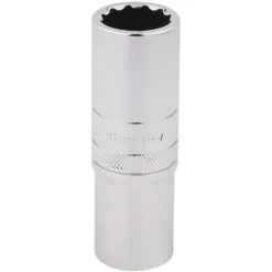 Draper Expert HI-TORQ® 12 Point Deep Socket, 1/2" Sq. Dr., 18mm