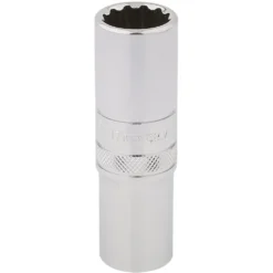 Draper Expert HI-TORQ® 12 Point Deep Socket, 1/2" Sq. Dr., 17mm