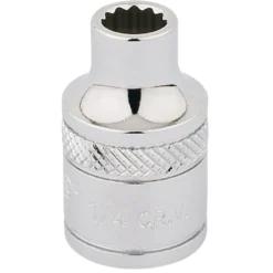 Draper Expert HI-TORQ® 12 Point Socket, 3/8" Sq. Dr., 1/4"