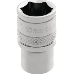 Draper Expert HI-TORQ® 6 Point Socket, 1/4" Sq. Dr., 10mm