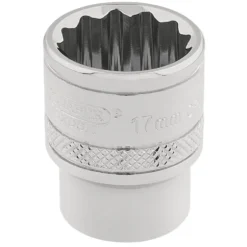 Draper Expert HI-TORQ® 12 Point Socket, 3/8" Sq. Dr., 17mm