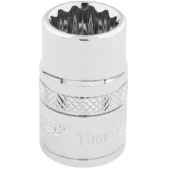 Draper Expert HI-TORQ® 12 Point Socket, 3/8" Sq. Dr., 11mm