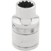 Draper Expert HI-TORQ® 12 Point Socket, 3/8" Sq. Dr., 8mm
