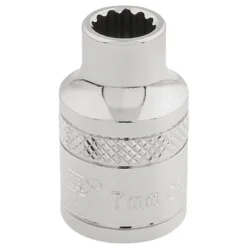Draper Expert HI-TORQ® 12 Point Socket, 3/8" Sq. Dr., 7mm
